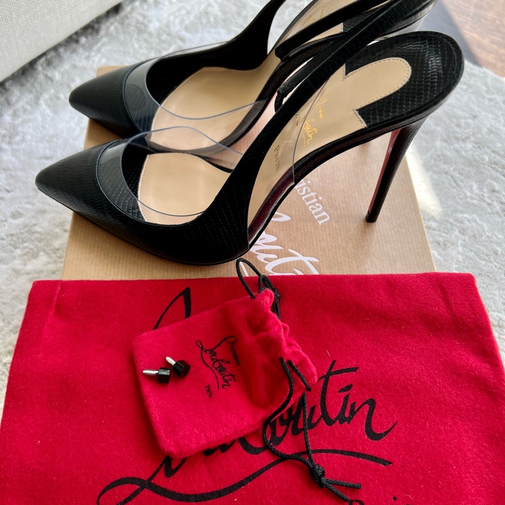 Optisexy Christian Louboutin Heels Size 38 Euro - Picture 6 of 7